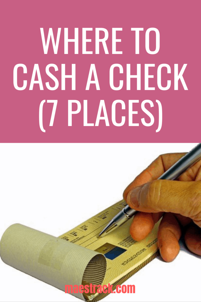 Where To Cash A Check (7 Places) Understanding Money